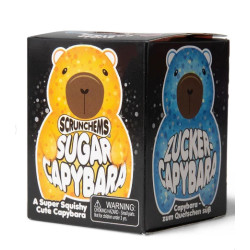 SCRUNCHEMS Cabybara Glittery Sugar Fidget Squish Squeeze Toy Assortment