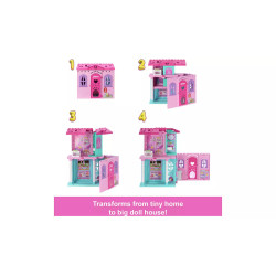 Barbie Chelsea Pop-Up Doll House with Doll & Accessories