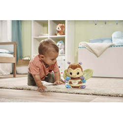 VTech Busy Musical Bee Interactive & Sensory Cuddly Toy with Lights & Music