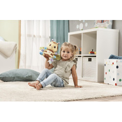 VTech Busy Musical Bee Interactive & Sensory Cuddly Toy with Lights & Music