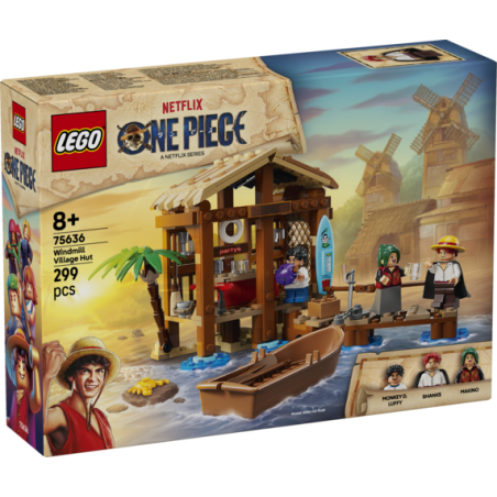 LEGO ONE PIECE Windmill Village Hut Building Toy Set 75636