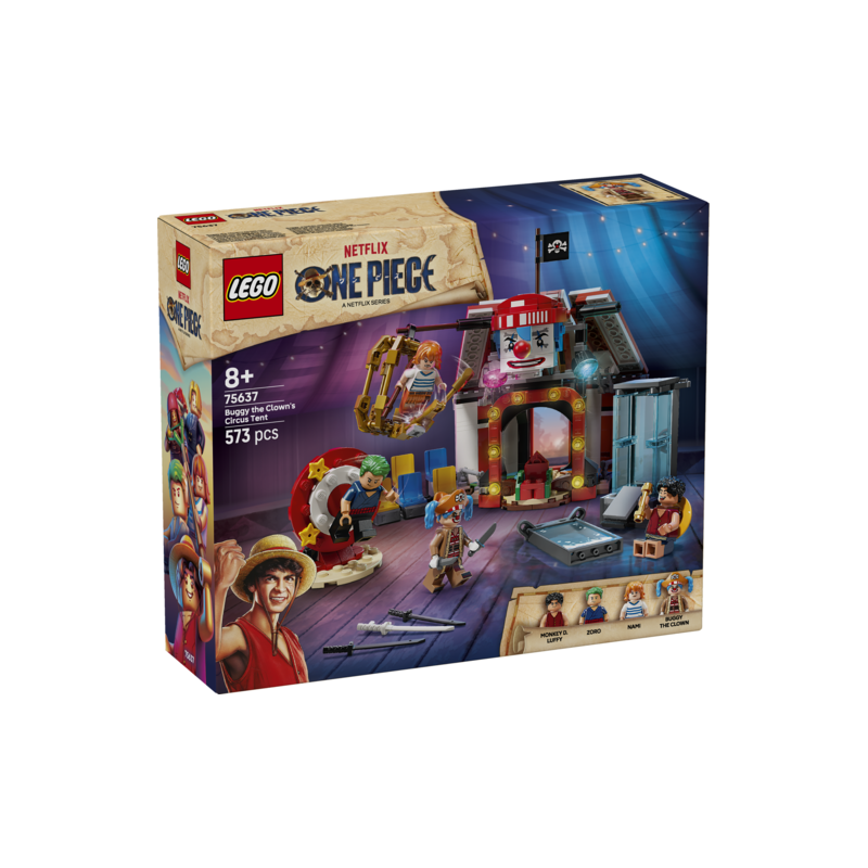 LEGO ONE PIECE Buggy the Clown’s Circus Tent Toy 75637