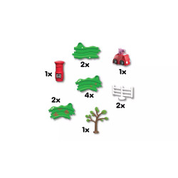 Peppa Pig Whizz Around Peppa's Little Red Car Playset