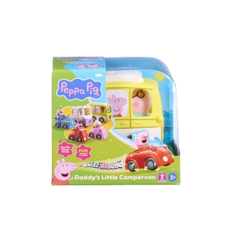 Peppa Pig Whizz Around Daddy's Little Yellow Campervan Motorised Vehicle