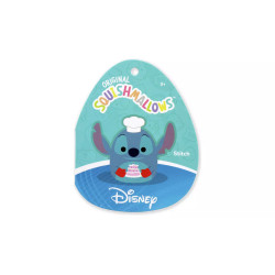 Squishmallows Original 8-Inch Disney Chef Stitch with Cake