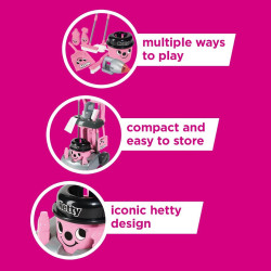 Casdon Henry & Hetty Toys - Pink Hetty Deluxe Cleaning Trolley