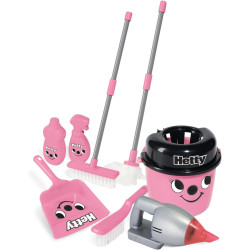 Casdon Henry & Hetty Toys - Pink Hetty Deluxe Cleaning Trolley