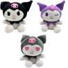 Hello Kitty and Friends- Kuromi Famosa 6 inch Plush Soft Toy Assortment