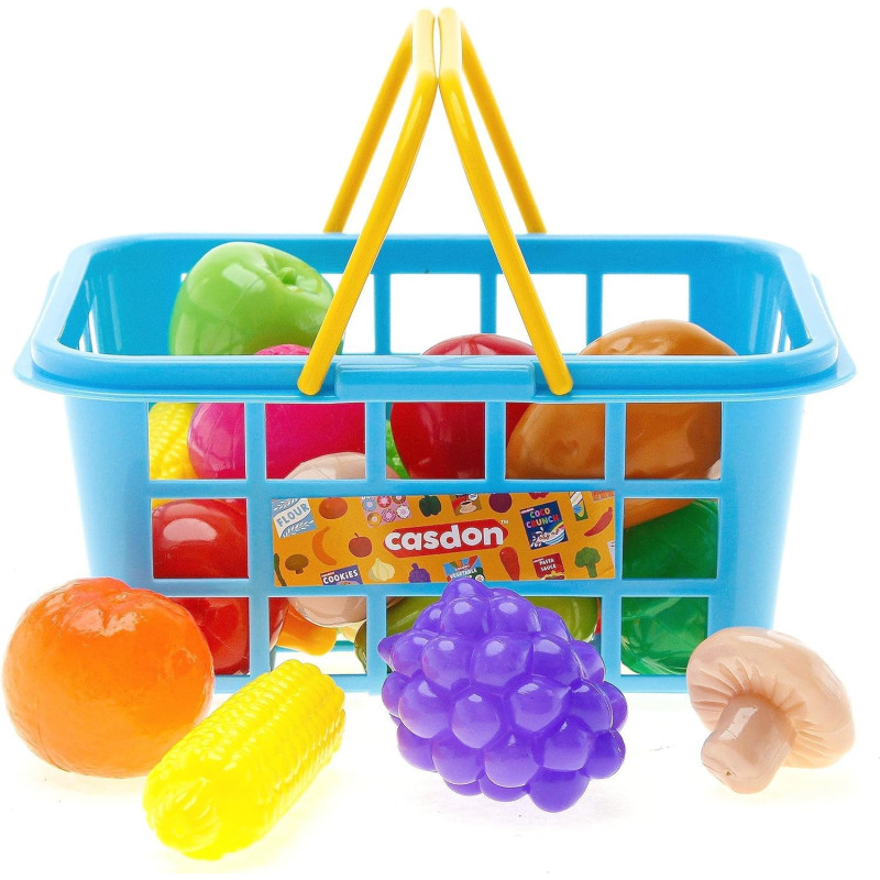 Casdon Shopping Basket Fruit & Vegetables