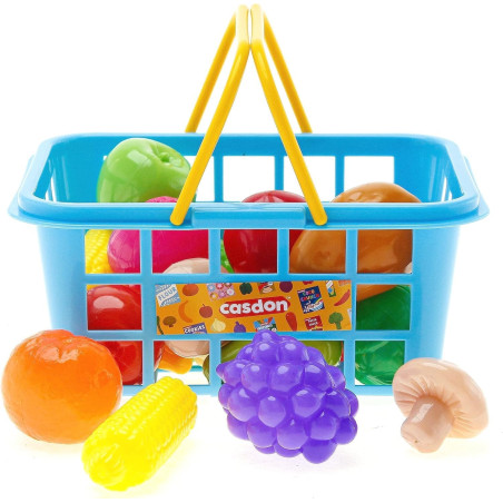 Casdon Shopping Basket Fruit & Vegetables