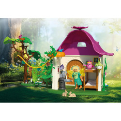 Playmobil Cozy Fairy Home with Golden Unicorn 71838