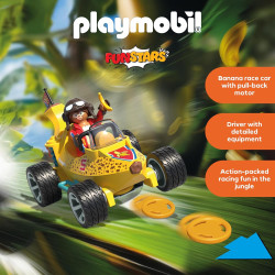 Playmobil Fun Stars Racing Banana Car 71717