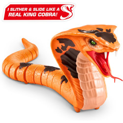 ROBO ALIVE King Cobra by ZURU, Battery-Powered Robotic Moving Snake Toy