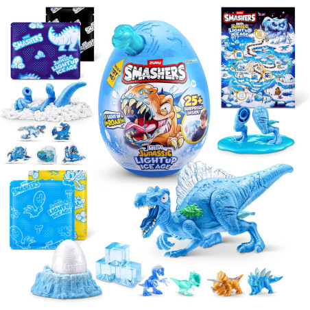 Smashers Mega Jurassic Light Up Ice Age by ZURU Assortment