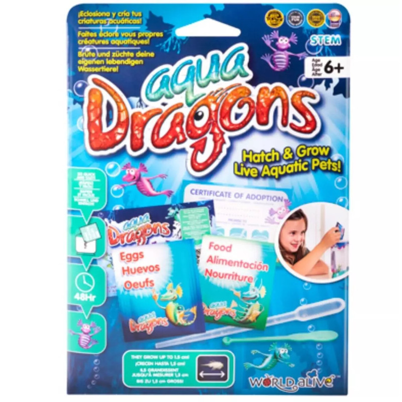 Aqua Dragons Grow Your Own Aqua Dragons Refill