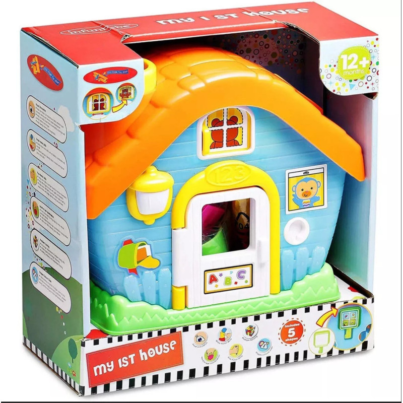 Infunbebe My 1st house Shape Sorter Toy
