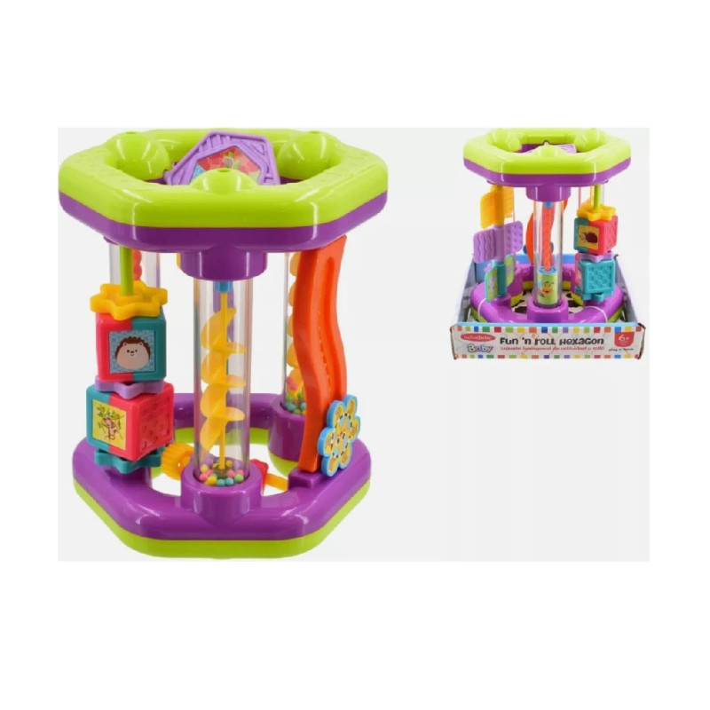 Infunbebe Fun 'N' Roll Play 'N' Fun Hexagon Toy