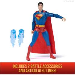 DC Comics Superman Movie 6 Inch Epic Strike Toy Figure