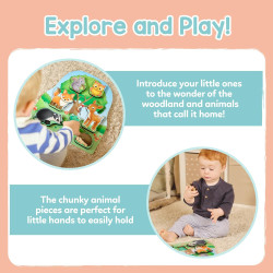 Orchard Toys Woodland Chunky Wooden Puzzle