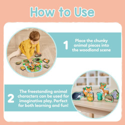Orchard Toys Woodland Chunky Wooden Puzzle