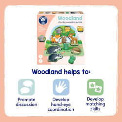Orchard Toys Woodland Chunky Wooden Puzzle