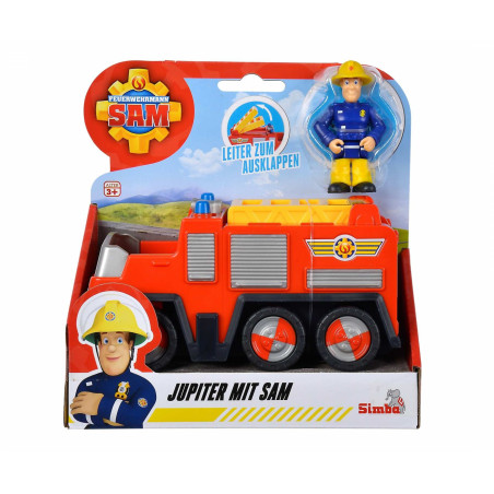 Fireman Sam Vehicle  Jupiter Fire Engine with Sam