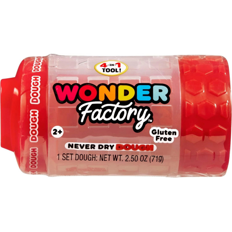 Wonder Factory Single Dough - Red