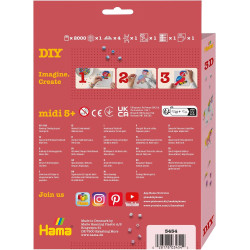 Hama 3454 Ironing Beads 3D Unicorns Small Gift Pack