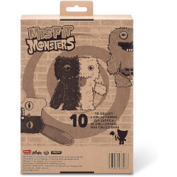 Fuggler Misfit Monsters Reekalien - Purple & Black Plush Soft Toy