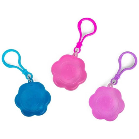 SCRUNCHEMS Flower Power Squishy Sugar Keyring Fidget Squish Squeeze Toy Assortment