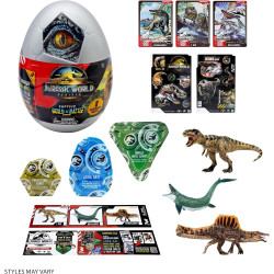 Jurassic World REBIRTH Captivz Build & Battle Surprise Egg Assortment
