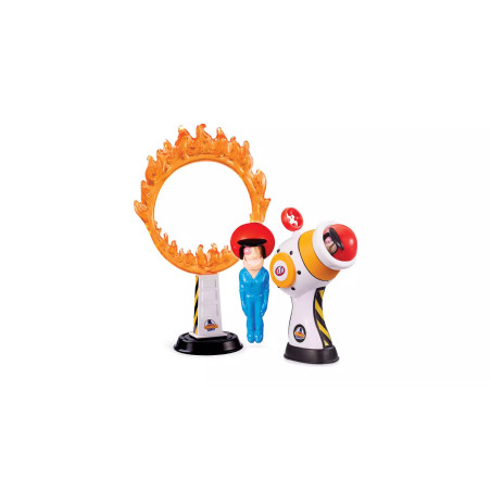 Stuntman Stu Hot Shot Cannon Blast Playset