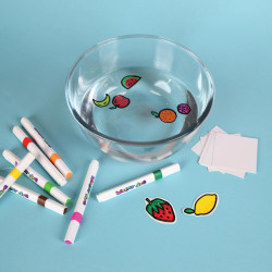 Water Art 10 Pack Sticker Set - Magical Sticker Creation