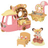 Sylvanian Families - 5808 Doughnut Trolley with Deer Mother Primrose