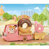 Sylvanian Families - 5808 Doughnut Trolley with Deer Mother Primrose