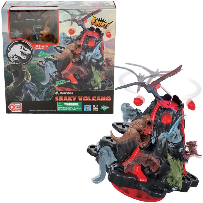 Jurassic World Shaky Volcano - Action Game