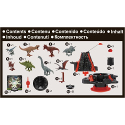 Jurassic World Shaky Volcano - Action Game