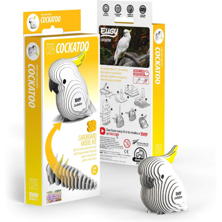 Eugy Build Your Own 3d Models Cockatoo 128