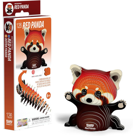 Eugy Build Your Own 3d Models Red Panda 126
