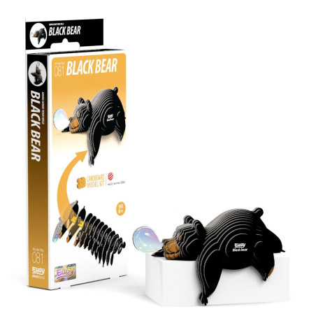 Eugy Build Your Own 3d Models Black Bear 081