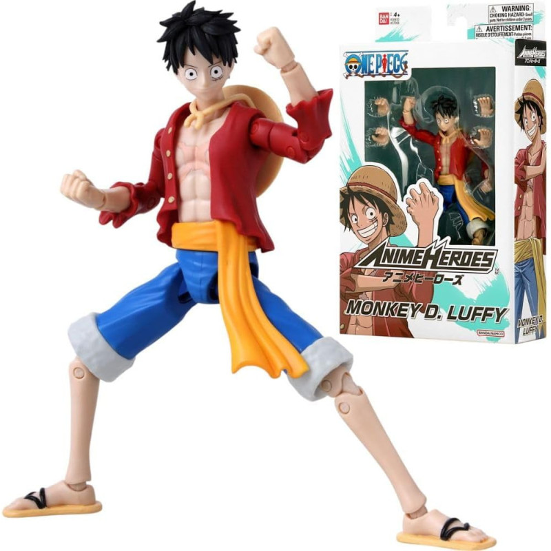 Anime Heroes One Piece Figures Monkey D. Luffy Action Figure