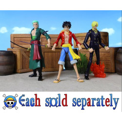 Anime Heroes One Piece Figures Monkey D. Luffy Action Figure