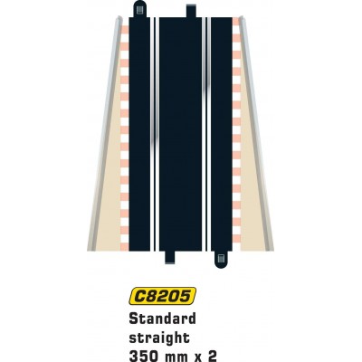 Sclalextric Standard Straight 350mm Single (C8205)