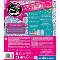 Clementoni Crazy Chic - Shiny Nails - Make Up Kit