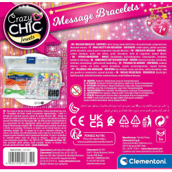 Clementoni Crazy Chic Message Bracelets Making Kit