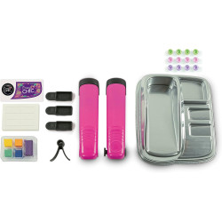 Clementoni Crazy Chic Trendy Hairstyle Colouring Kit: Washable Hair Chalk