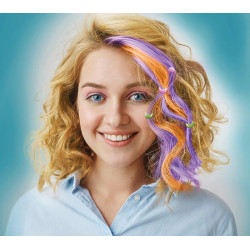 Clementoni Crazy Chic Trendy Hairstyle Colouring Kit: Washable Hair Chalk