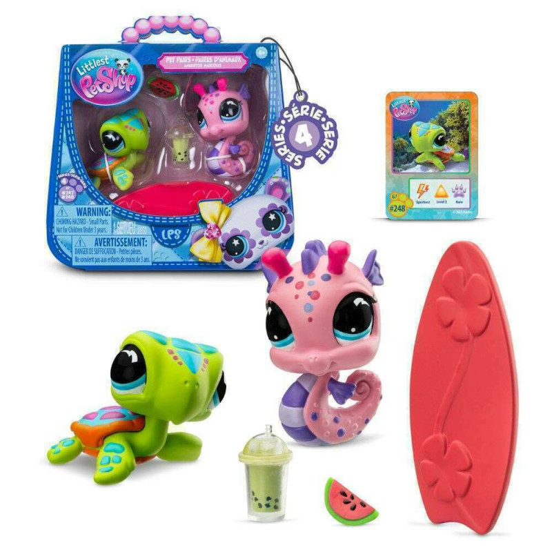 Littlest Pet Shop Series 4 Beach Bites Pet Pair