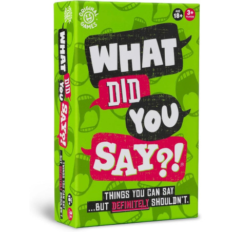 What Did You Say?! Adult Party Games 18+