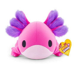 Hug-A-Lumps Ally the Axolotl 35cm Weighted Plush Soft Toy Zuru